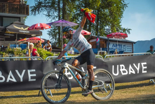 Mendiz in the 2021 season competition Mendiz Bikes